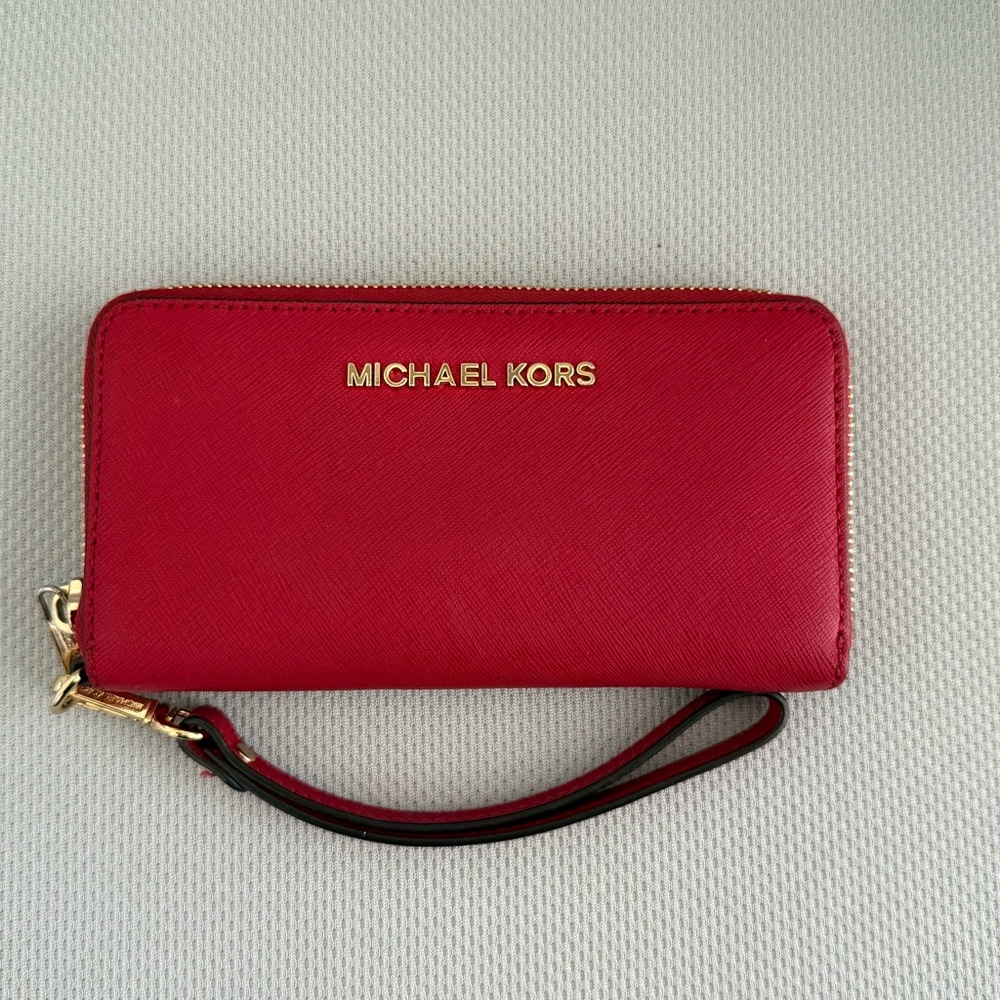 Michael Kors Red Wallet